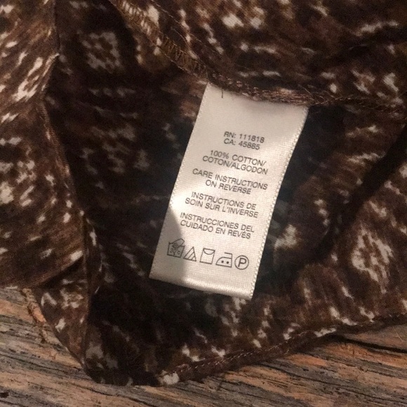 Michael Kors Peasant-style Blouse Size 10 - Picture 5 of 5